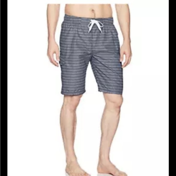 Kanu Surf Men's Flex Swim Trunks Line Up Charcoal Sz M - Picture 1 of 5